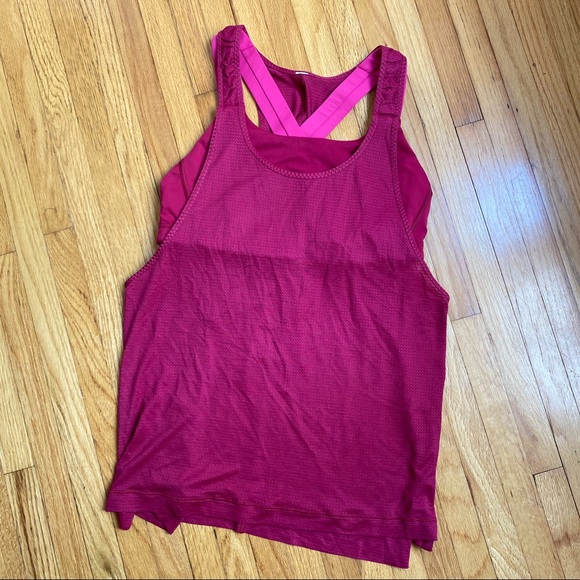 EUC Lululemon Sports Bra Tank Top - Picture 1 of 8